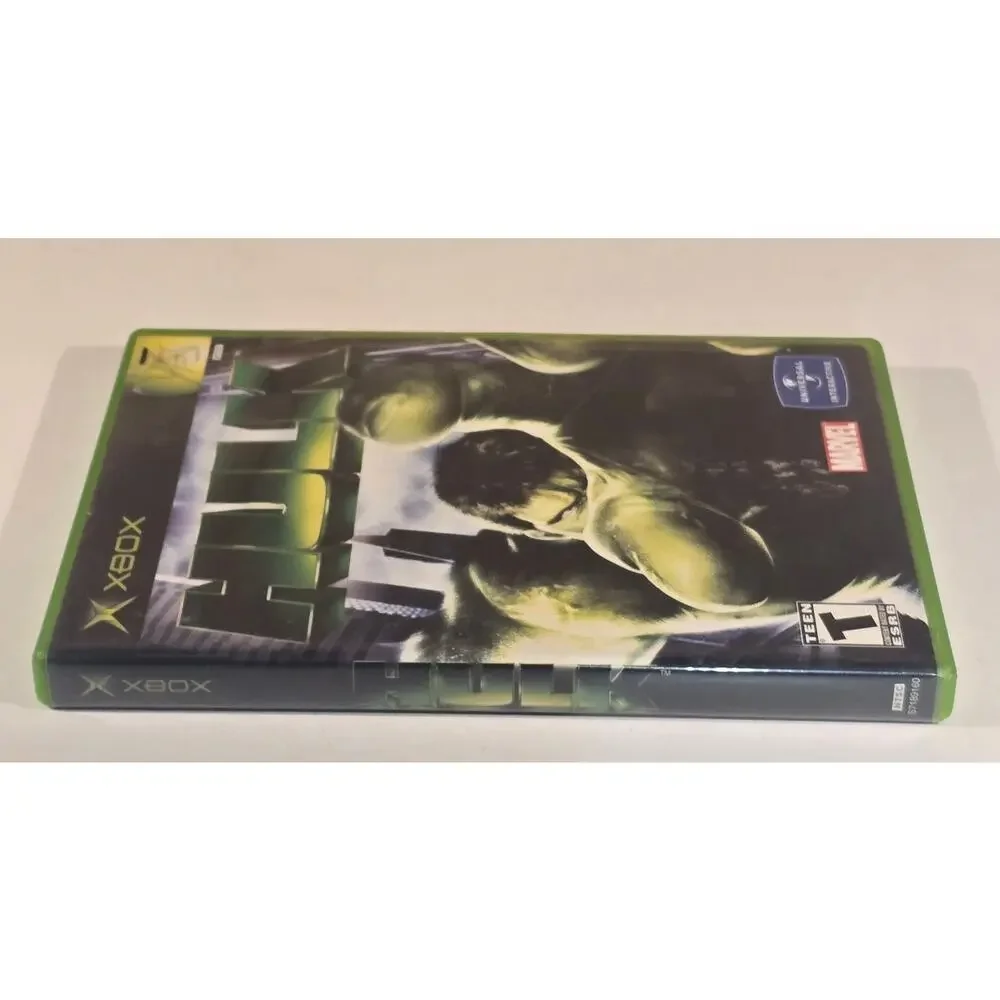 Hulk Original Xbox Game Complete CIB Marvel Universal Interactive